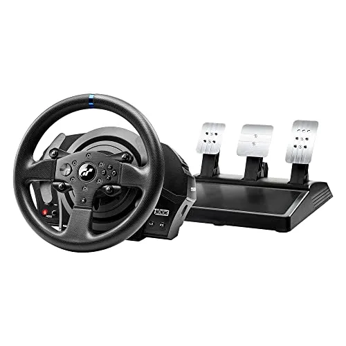 Thrustmaster T300 RS GT Edition – 1080° Force Feedback Rennlenkrad mit abnehmbarem/wechselbarem Lenkrad & 3-Pedalset – Für PS5, PS4 & PC