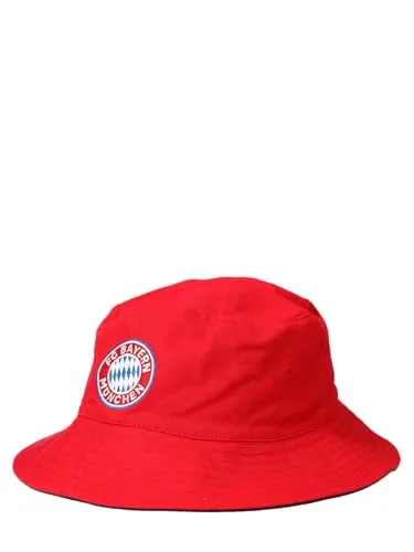 FC Bayern München Fischerhut - Wendehut Unisex in Rot/Navy - Sportfan Mützen & Hüte, offizieller FC Bayern München Fanartikel aus 100% Baumwolle, wendbar und ideal für jeden Fan!