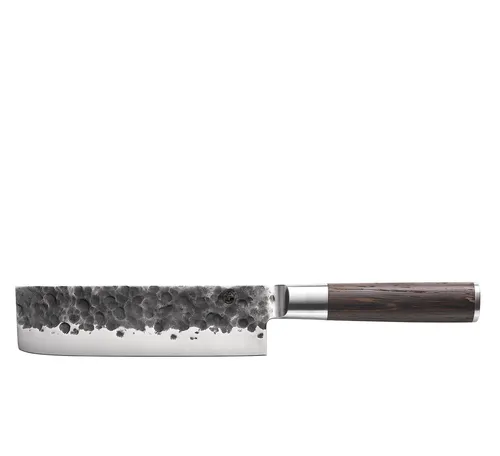 Zassenhaus Nakiri-Messer KYOTO 18 cm - Kochmesser aus japanischem Klingenstahl mit handgefertigtem Wenge-Holzgriff. Perfekt für präzise Schnitte bei Obst und Gemüse, in einer eleganten Geschenkbox.
