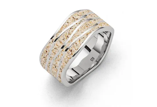 DUR Schmuck Damen Ring STRANDWELLEN von DUR