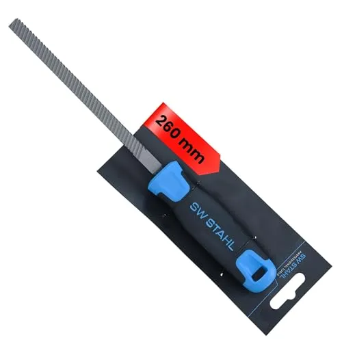 SW-Stahl 94830SB Spezial-Bremssattelfeile 4-seitig gefräst/Vierkantfeile/Bremsenfeile/zur Reinigung von Bremssätteln & Bremssattelführung / 260 mm/Werkstattbedarf/KFZ