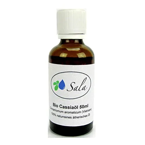 Sala Cassiaöl Zimtöl ätherisches Öl naturrein BIO Aroma (50 ml)