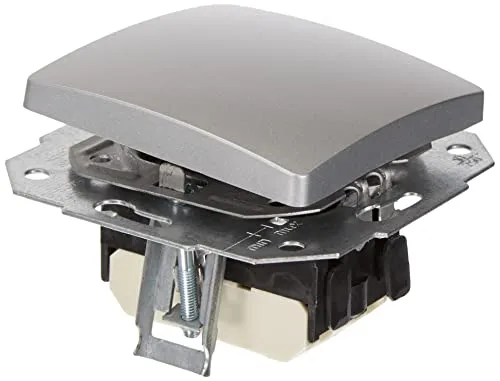 Kopp Paris Taster, IP 20, silber, 250V~, 651320083 in silber von Kopp