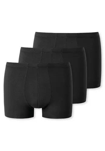 uncover by Schiesser - Basic Retro Short 3er Pack (XL Schwarz) - Retroshorts für Herren, aus weichem Baumwoll-Stretch für optimalen Tragekomfort und perfekte Passform.