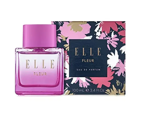 Elle Fleur Eau de Parfum 100ml Spray - Damenduft mit blumigen und fruchtigen Noten, ideal für den Alltag und besondere Anlässe. Elegante Mischung aus Bergamotte, Jasmin und Vanille für einen unvergesslichen Eindruck.