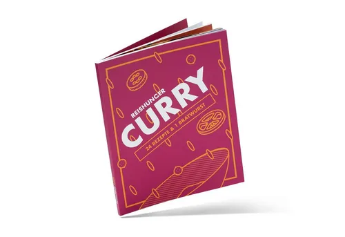 Reishunger Skizzenbuch Curry Kochbuch, 25 vegetarische und vegane Rezepte aus aller Welt