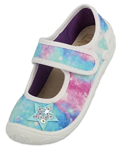 Beck Mädchen Festival Hausschuh, Mehrfarbig, 25 EU von Beck