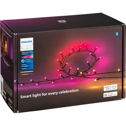 Philips Hue Festavia String Lights 250LEDs in schwarz von Philips Hue