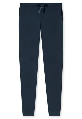 Schiesser Damen Schlafhose Lang mit Bündchen - Mix + Relax Pyjamaunterteil - Schlafanzughosen für Damen, aus hochwertigem Modal für ultimativen Komfort und eine perfekte Passform, ideal für entspannte Nächte.