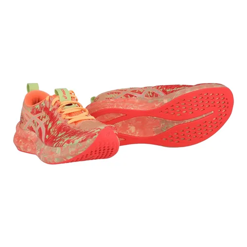 ASICS NOOSA TRI 16 Laufschuh, Gr. 42, orange glow/flash rot - Sportliche Laufschuhe mit atmungsaktivem Textil-Obermaterial und hoher Dämpfung für ein komfortables Laufgefühl. Ideal für Läufer, die Wert auf Bequemlichkeit und Halt legen.