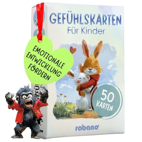 Gefühlskarten für Kinder von Rabano Art