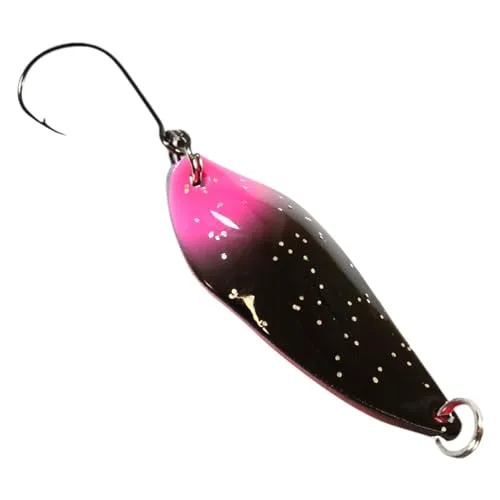 SEABUZZ Mini Barsch & Forellen Spoon Fury 4g 33mm Forellenköder & Barschköder mit Angelhaken - Blinker Forelle & Raubfisch Angeln Köder - Sport Fischköder - Kunstköder - Wobbler – Angelzubehör (06)