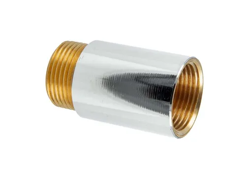 tecuro Gewindefitting tecuro Hahnverlängerung Messing glanzverchromt