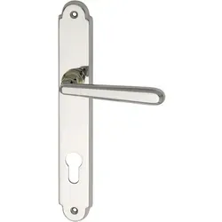 MARCHESI Drückergarnitur ALT-WIEN - PZ88, verchromt, feuerhemmend - Türsicherungen mit feuerhemmender Zertifizierung nach ÖNORM B3859 für den Einsatz an Feuerschutztüren, ideal für Sicherheit und elegantes Design.