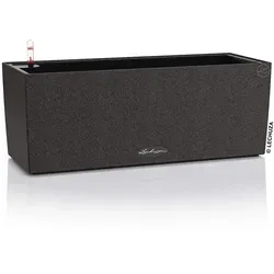 Lechuza Blumenkasten Balconera Stone 50 graphitschwarz von Lechuza