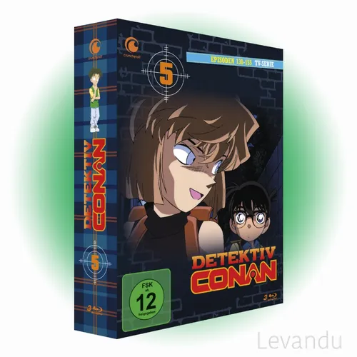 Detektiv Conan - TV-Serie - Vol.5 - [Blu-ray] - Spannende Krimiserie für Fans, freigegeben ab 12 Jahren, ideal für einen aufregenden Filmabend!