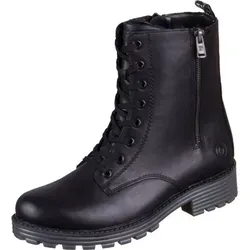 Remonte Schnürstiefeletten D0W71-01 Damen Schwarz 37 EU - Wanderschuhe mit warmem Schurwollfutter und rutschhemmender Profillaufsohle für besten Halt bei jedem Wetter. Stilvoll und komfortabel für lange Tage im Freien.