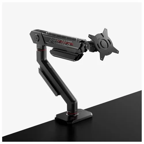 ASUS ROG Ergo Arm AAS01 - Flexible Monitorhalterung - Monitorhalterung für Monitore bis 39 Zoll, bis zu 11,5 kg Gewicht, mit verstellbarem Arm für ergonomische Bildschirmpositionierung.