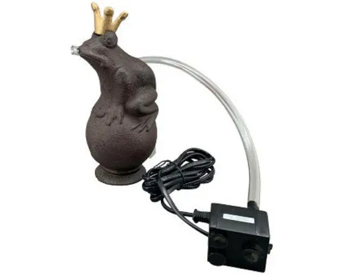 finehomegarden Wasserspeier Froschkönig mit Krone