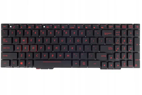 Tastatur für Asus | Englisch US QWERTY | ROG Strix GL553VW GL553VD GL553