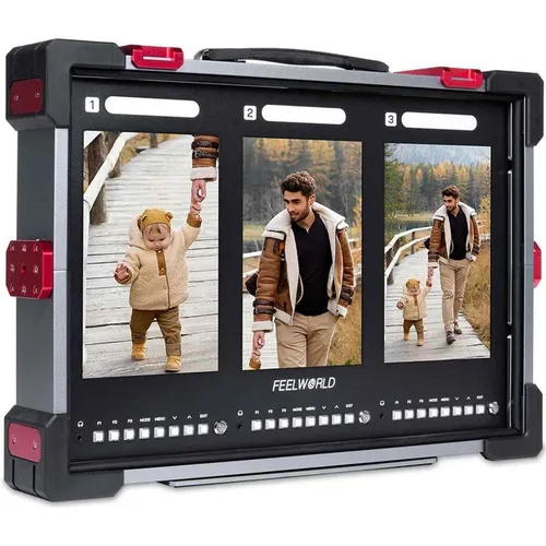 Produktbild Feelworld PS101 Triple 10.1 inch Vertical Display Monitor (10.10