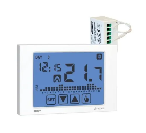 VEMER Wandthermostat Chronos RF mit Touchscreen