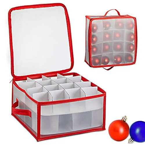 cepe Christbaumkugelbox mit inneren Trennwänden