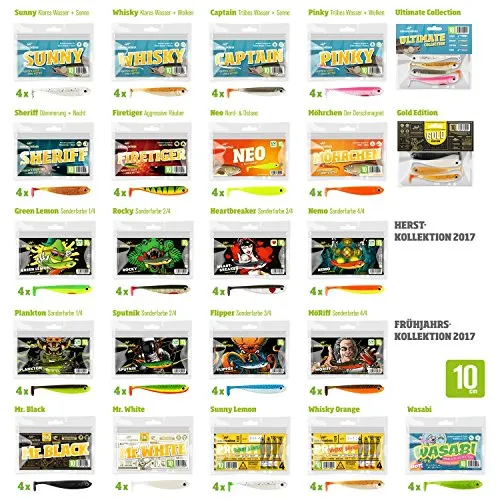 Lieblingsköder Gummifisch Captain 10 cm