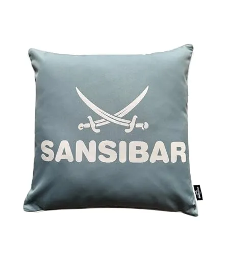 Zierkissen Grün von Sansibar