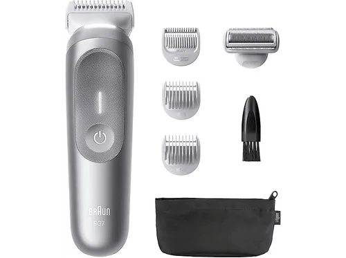 Braun Series 7 BG7550 Elektrischer Rasierer - Elektrischer Rasierer für Körperpflege, wasserdicht mit SkinGuard-Technologie für maximalen Hautkomfort und Sicherheit, ideal für eine gründliche Rasur sogar in sensiblen Bereichen.