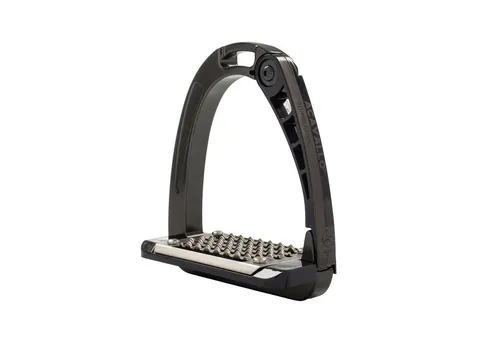 Acavallo Arena Alupro Junior Steigbügel 10.5 cm – Silber - Steigbügel für junge Reiter, mit innovativem Sicherheitsmechanismus für maximale Sicherheit und Komfort. Eloxiertes Aluminium sorgt für Langlebigkeit und elegantes Design.