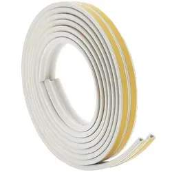 Gummidichtung 2x3m für P-Profile, weiß