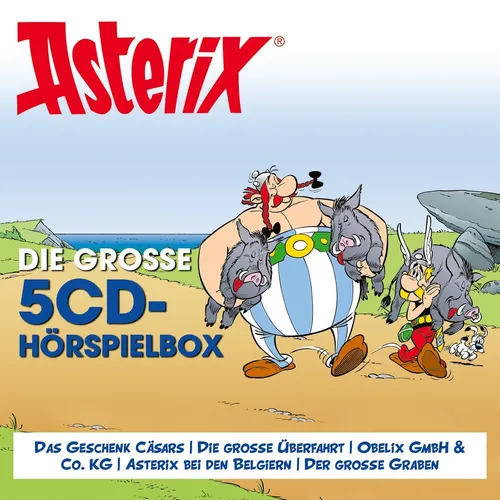 Asterix - die große Hörspielbox Vol. 5 (5 CD-Box) Folge 21-25