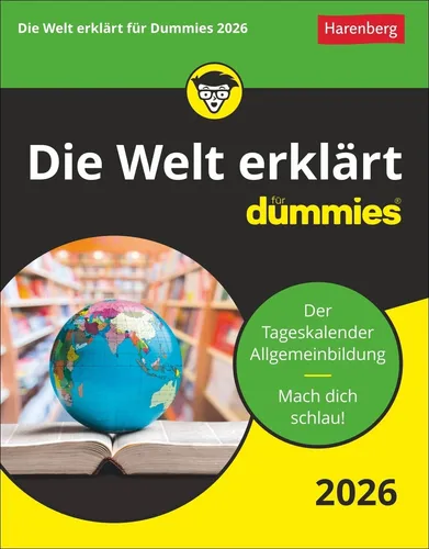 Harenberg Die Welt erklärt für Dummies 2026  Tagesabreißkalender 3310211
