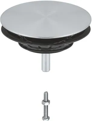 GROHE Stopfen 42577 für Küchenspüle aus Edelstahl von GROHE