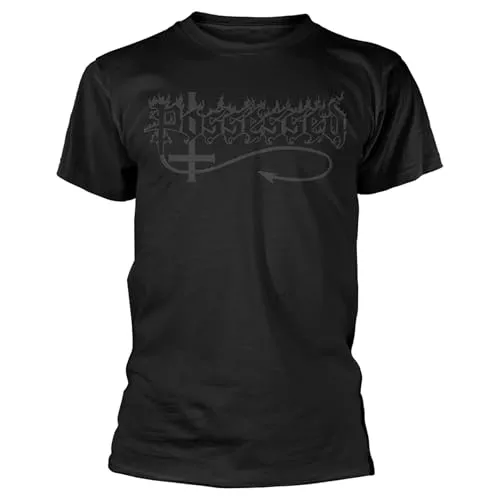 Possessed Logo Black Männer T-Shirt schwarz XL 100% Baumwolle Bands