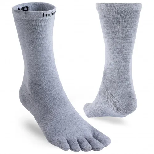 Injinji Unisex Liner Crew grau