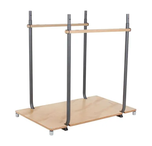 pedalo® Gleichgewichtstrainer Umbausatz Stabilisator Profi zu Therapie Pro, Erhöhtes Festhaltegeländer für mehr Sicherheit