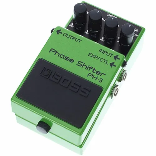 Boss PH-3 Effektpedal - Chorus / Flanger / Phaser mit klassischen und modernen Phasersounds, Tap-Tempo und sieben verschiedenen Modes für kreative Klanggestaltung.