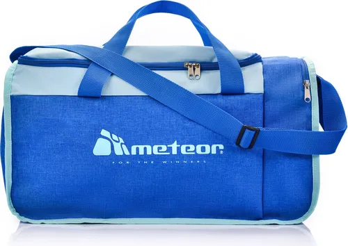 Sporttasche 40L Trainingstasche Reisetasche Tasche Gym Bag Meteor 40L light blau