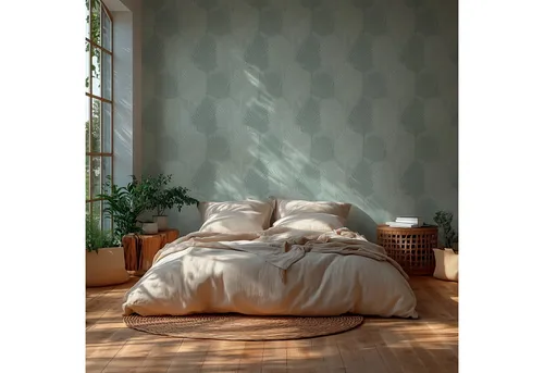 living walls Vliestapete Palmblatt-Tapete verschiedene Farben Tropisch, strukturiert, botanisch, (1 St)