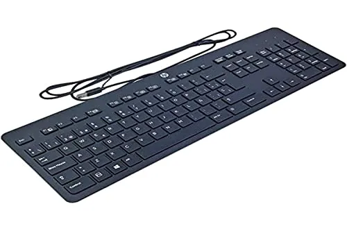 HP 803181-071 Tastatur USB QWERTY Spanisch - Ersatztastatur für tragbare Computer mit mechanischen Switches für ein präzises Tippgefühl, ideal für Spanisch sprechende Nutzer.