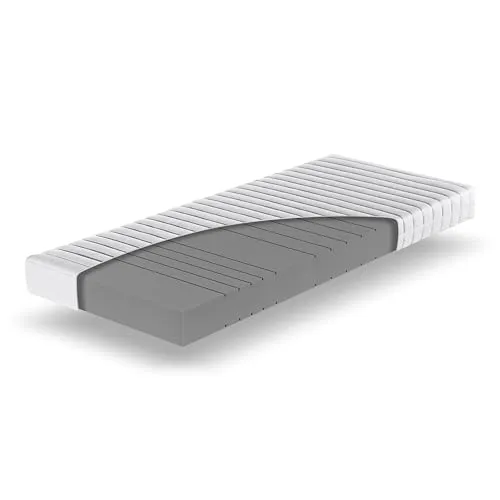 Betten-ABC ABC-Dream – 7-Zonen-Kaltschaummatratze, mittelfest, waschbarer Bezug - Matratze mit 7-Zonen-Kaltschaum für optimale Druckentlastung und ergonomische Unterstützung. Der waschbare Bezug sorgt für ein angenehmes Schlafklima und ist ideal für Allergiker.