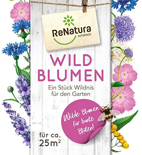Greenfield ReNatura Wildblumen Blumen Samen 0,275 kg für ca. 25m²