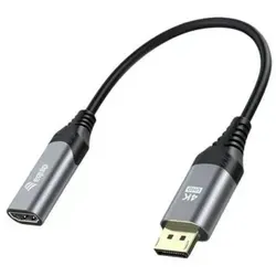 Equip Displayport->HDMI Adapter 1.2 St/Bu 4K/60Hz grau
