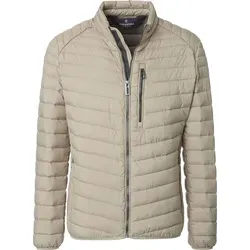 Casa Moda Herren Steppjacke Beige L - Komfortabel und Wetterfest - Klassische Steppjacke mit robuster Struktur und wind- sowie wasserabweisenden Eigenschaften. Ideal für Freizeit und Reisen, mit komfortabler Sorona-Füllung und praktischen Taschen.