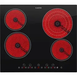 Virtuosa Keramikkochfeld Einbauherd 6500W - Herd-Sets mit 6500 Watt Leistung und Thermo Boost-Funktion für optimales Kochen und maximale Temperaturkontrolle.