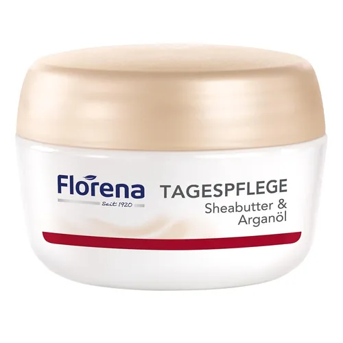 Produktbild Florena Tagespflege Sheabutter & Arganöl Gesichtscreme 50 ml