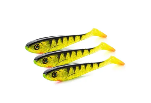 Zite Kunstköder Gummifisch Inzite Flanker Hecht-Shad Spinnfischen 18,5 cm 3er Set