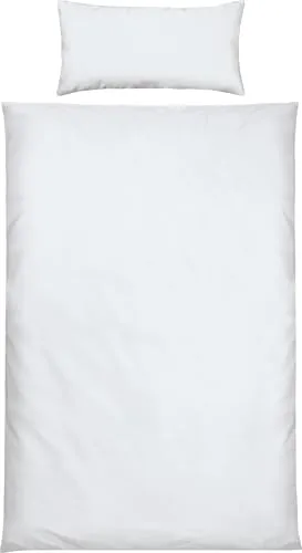 Erwin Müller Bettwäsche Schwandorf Tencel™ Lyocell weiß 135x200 cm + 40x80 cm - Elegante Bettwäsche-Serie Schwandorf im Uni Design mit praktischem Marken-Reißverschluss. Hergestellt aus 100% Lyocell für ein angenehmes Schlafgefühl. Maschinenwaschbar bei 60°C.
